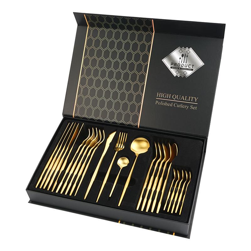 Apricot cutlery set