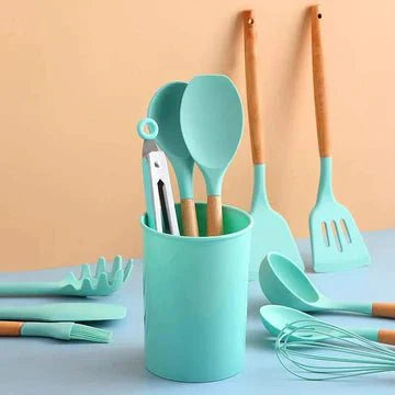 Idealancy silicon utensils sets