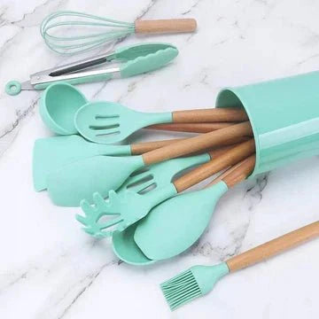 Idealancy silicon utensils sets