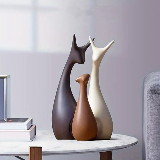 Idealancy Decor matter three Deer